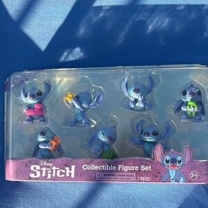 Disney Stitch Blue Figure Collection